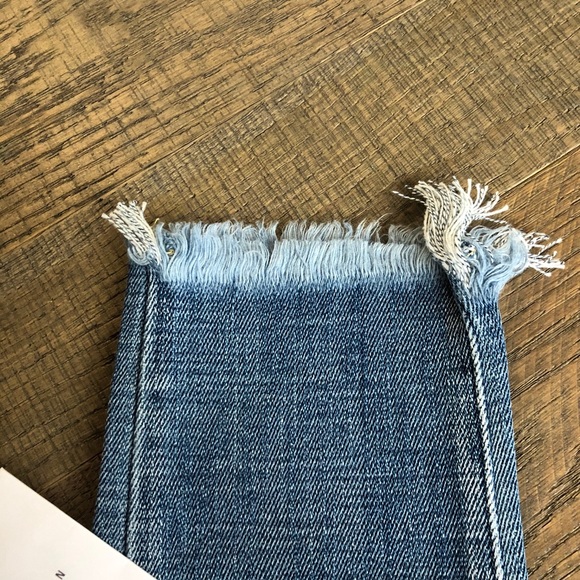 Kancan Skinny High Rise Destroyed Fray Jeans - Picture 2 of 6